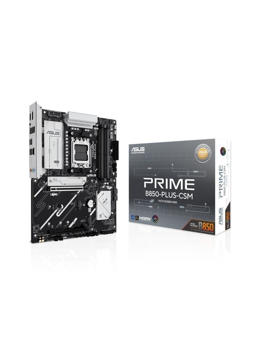 Placa Base Asus Prime B850-PLUS-CSM Socket AM5/ DDR5/ PCIe 5.0