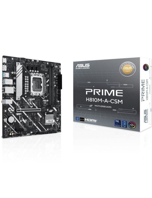 Placa Base Asus Prime H810M-A-CSM Socket 1851/ DDR5/ PCIe 4.0/ Micro ATX
