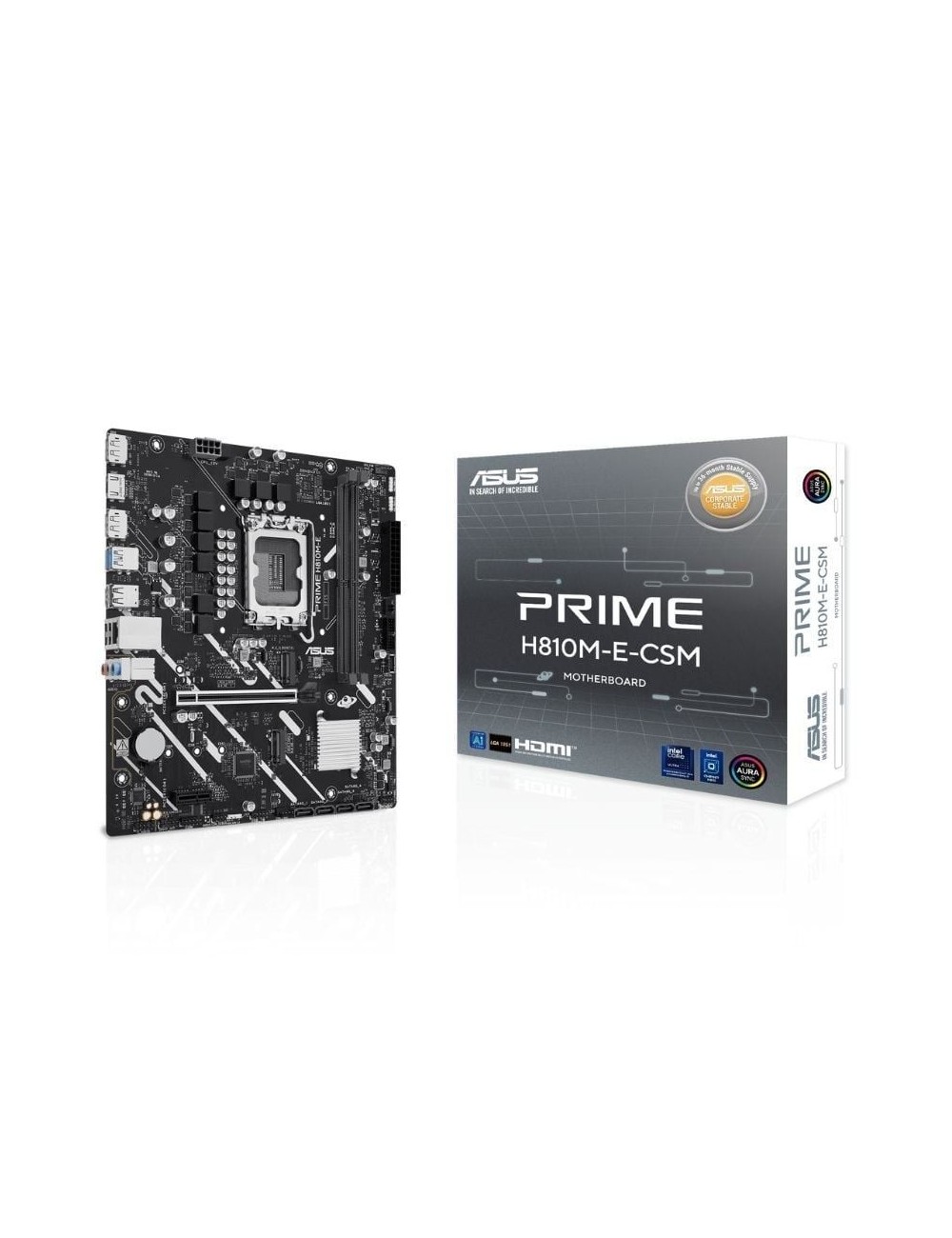Placa Base Asus Prime H810M-E-CSM/ Socket 1851/ DDR5/ PCIe 4.0/ Micro ATX