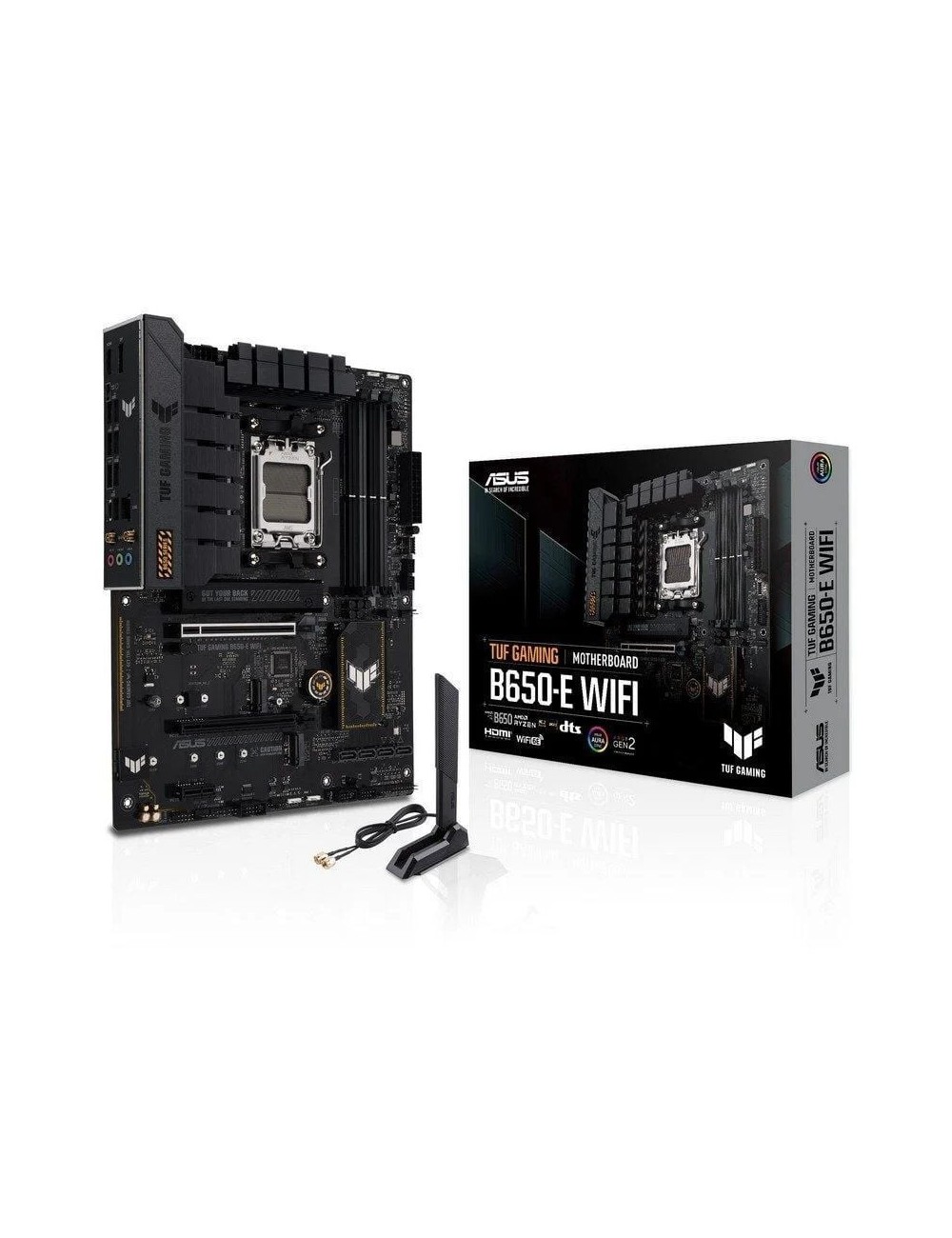 Placa Base Asus TUF GAMING B650-E WIFI/ Socket AM5/ DDR5/ PCIe 5.0