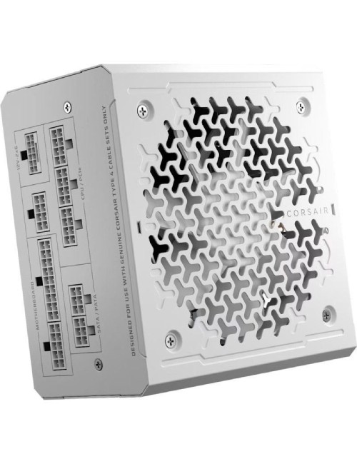 Fuente de Alimentación Corsair RM1000/ 1000W/ Ventilador 12cm/ Cybenetics Gold/ ATX 3.1/ PCIe 5.1/ Blanca