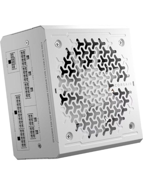 Fuente de Alimentación Corsair RM750e/ 750W/ Ventilador 12cm/ ATX 3.1/ PCIe 5.1/ Cybenetics Gold/ Blanca