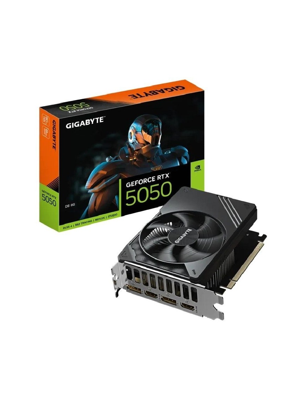 Tarjeta Gráfica Gigabyte GeForce RTX 5050 D6 8G/ 8GB GDDR6