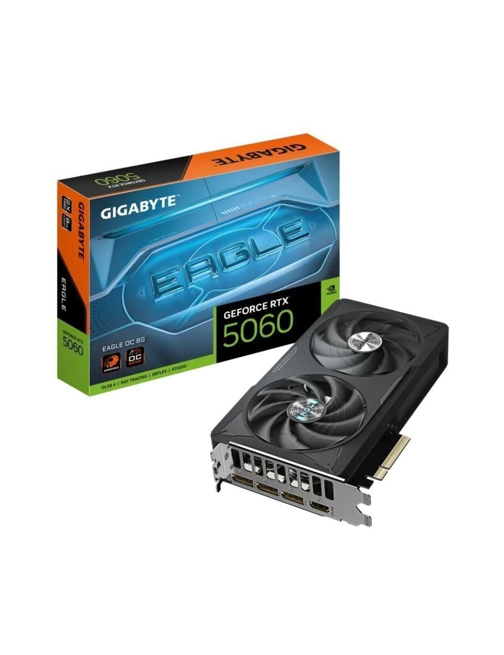 Tarjeta Gráfica Gigabyte GeForce RTX 5060 Eagle OC/ 8GB GDDR7