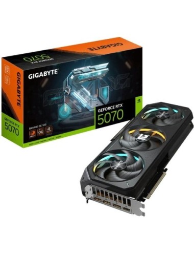 Tarjeta Gráfica Gigabyte GeForce RTX 5070 Gaming OC/ 12GB GDDR7