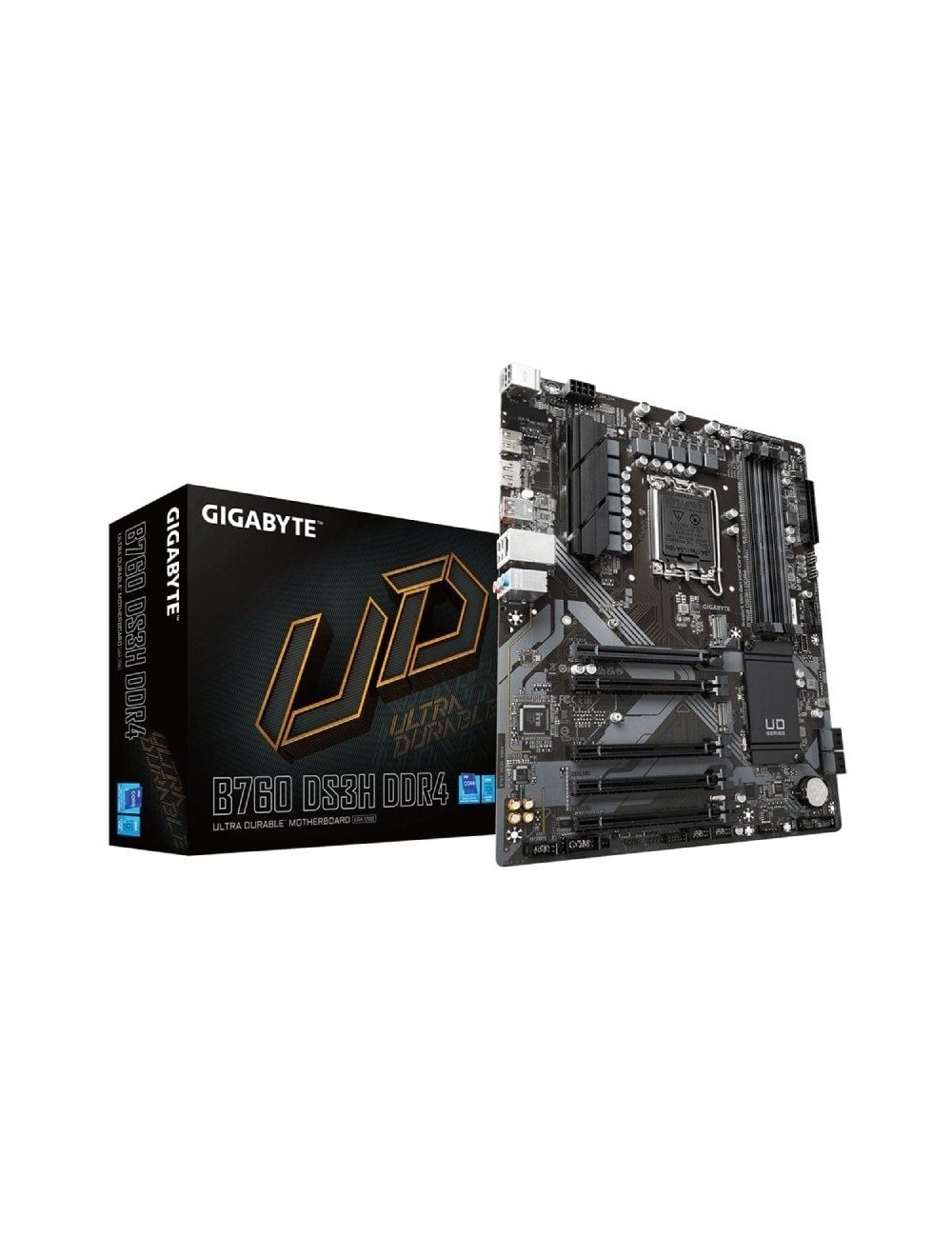 Placa Base Gigabyte B760 DS3H DDR4 Socket 1700/ DDR4/ PCIe 4.0