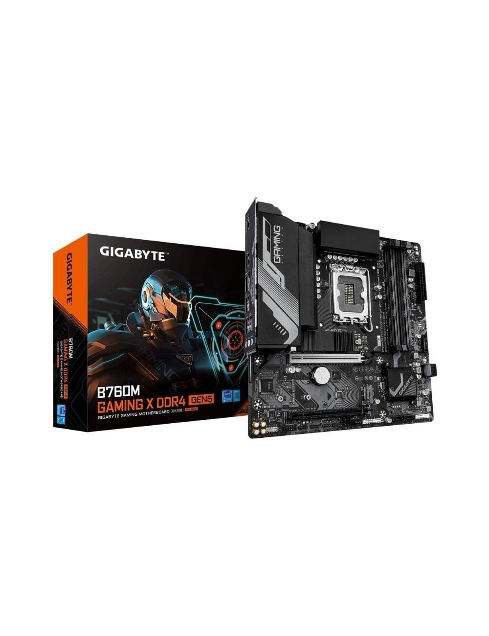 Placa Base Gigabyte B760M Gaming X DDR4 GEN5 Socket 1700/ DDR4/ PCIe 5.0/ Micro ATX