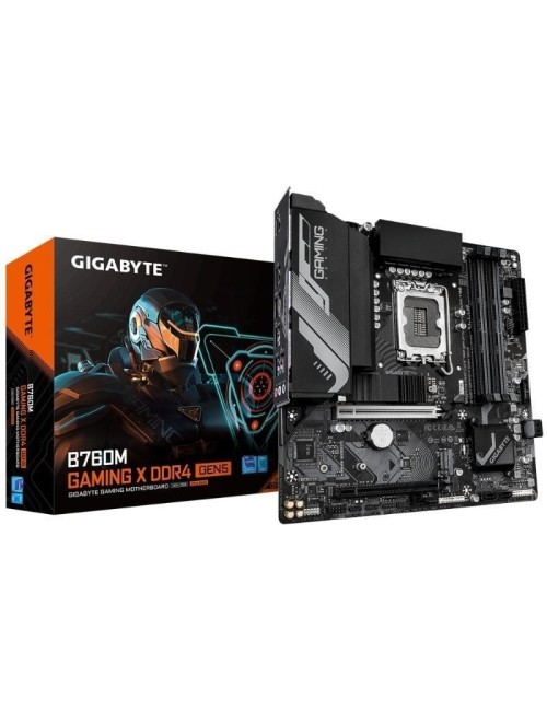 Placa Base Gigabyte B760M Gaming X DDR4 GEN5 Socket 1700/ DDR4/ PCIe 5.0/ Micro ATX