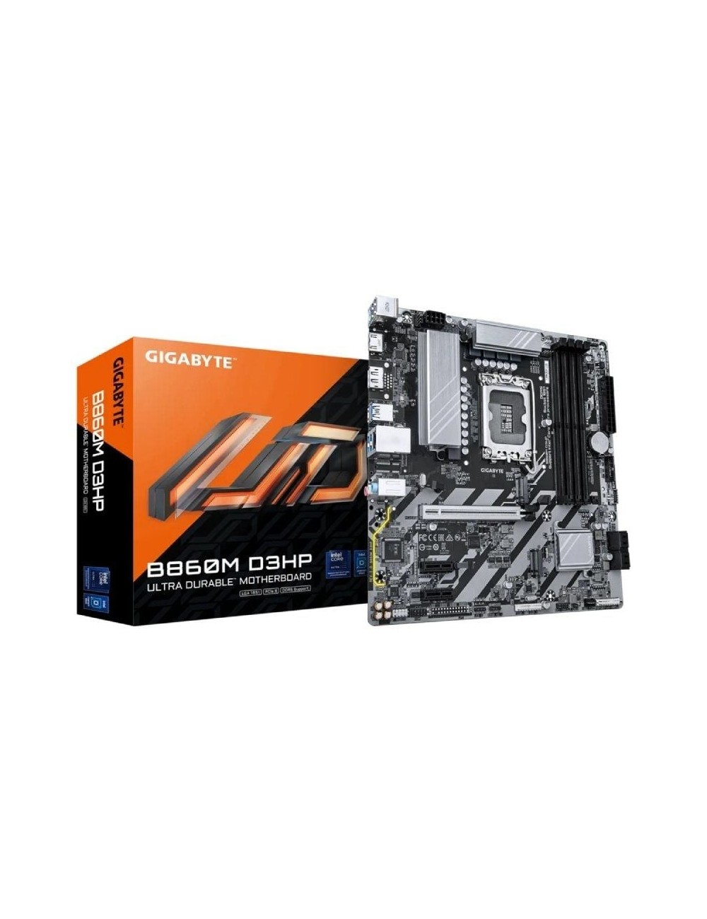 Placa Base Gigabyte B860M DS3H Socket 1851/ DDR5/ PCIe 5.0/ Micro ATX