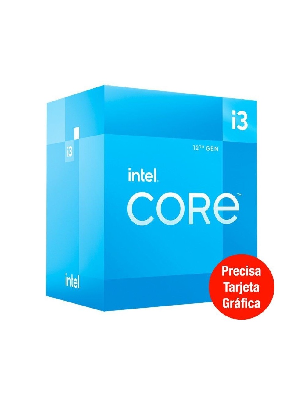 Procesador Intel Core i3-12100F 3.30GHz Socket 1700