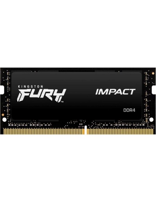 Memoria RAM Kingston FURY Impact 32GB/ DDR4/ 3200MHz/ 1.2V/ CL20/ SODIMM