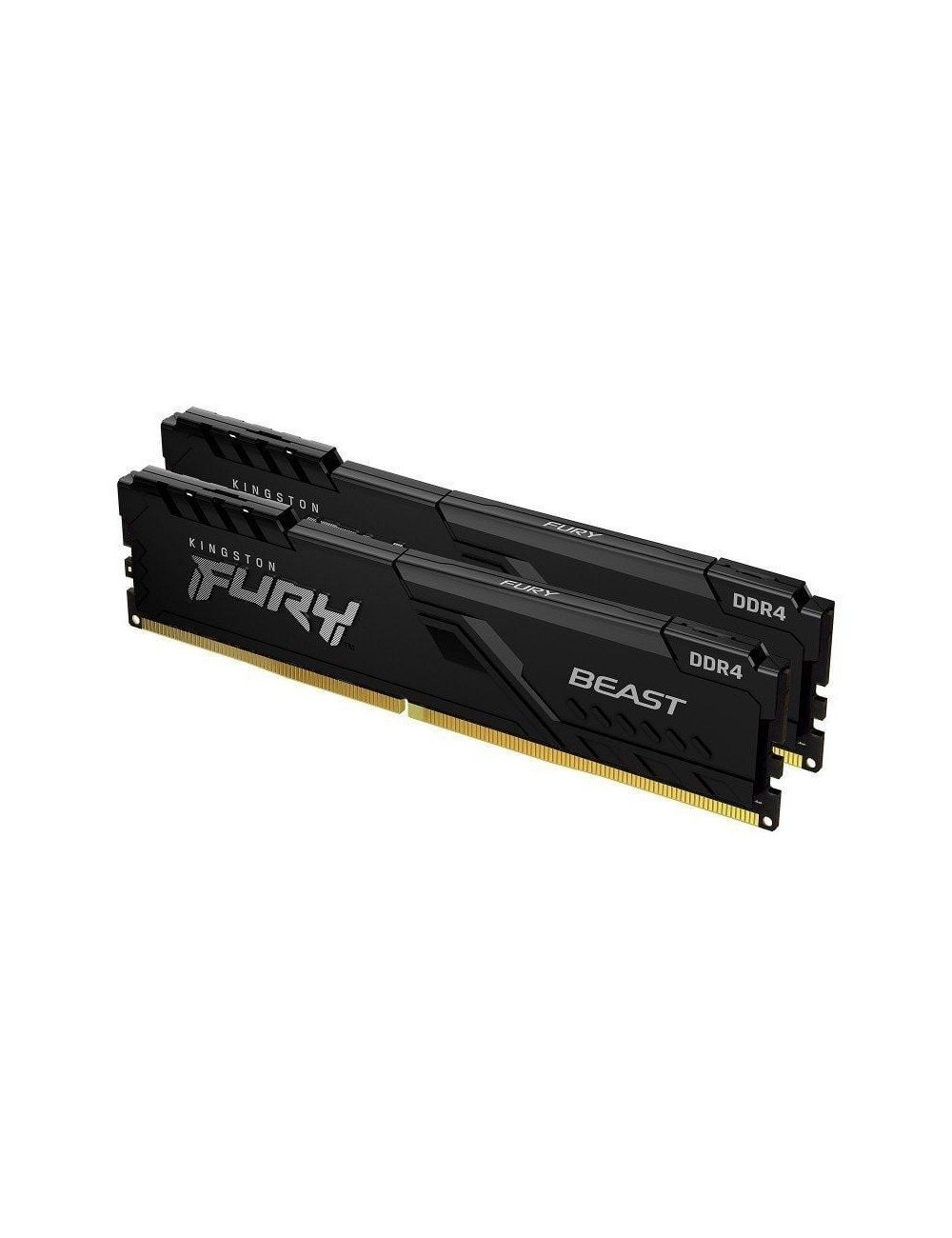 Memoria RAM Kingston FURY Beast 2 x 8GB/ DDR4/ 3200MHz/ 1.35V/ CL16/ DIMM