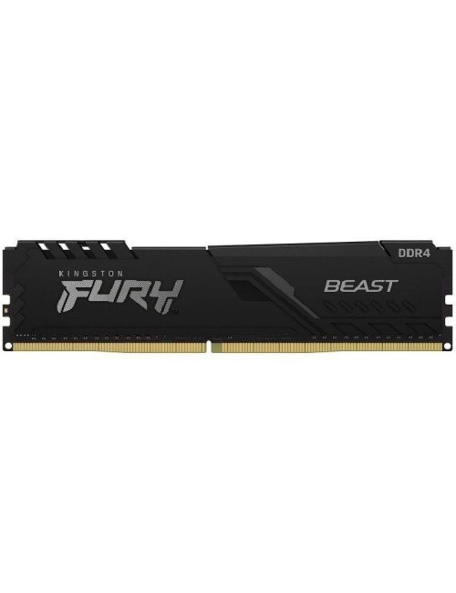Memoria RAM Kingston FURY Beast RGB 16GB/ DDR4/ 3600MHz/ 1.35V/ CL15/ DIMM
