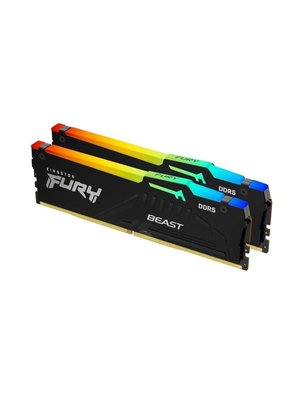 Memoria RAM Kingston FURY Beast RGB EXPO 2 x 16GB/ DDR5/ 6000MHz/ 1.4V/ CL30/ DIMM