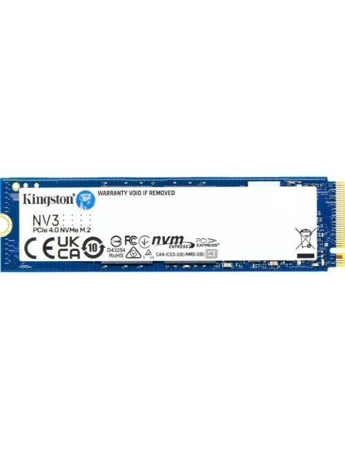 Disco SSD Kingston NV3 4TB/ M.2 2280 PCIe Gen4/ Full Capacity