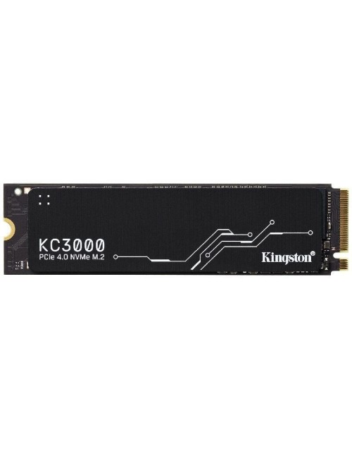 Disco SSD Kingston KC3000 512GB/ M.2 2280 PCIe Gen4/ con Disipador de Calor/ Full Capacity