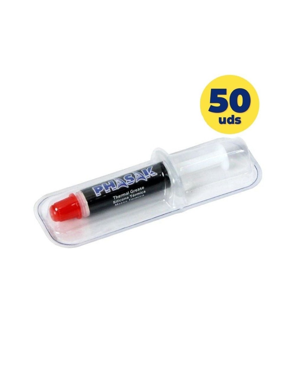 Pasta Térmica Phasak DTA 005/ 0.5g/ Bolsa 50 Unidades