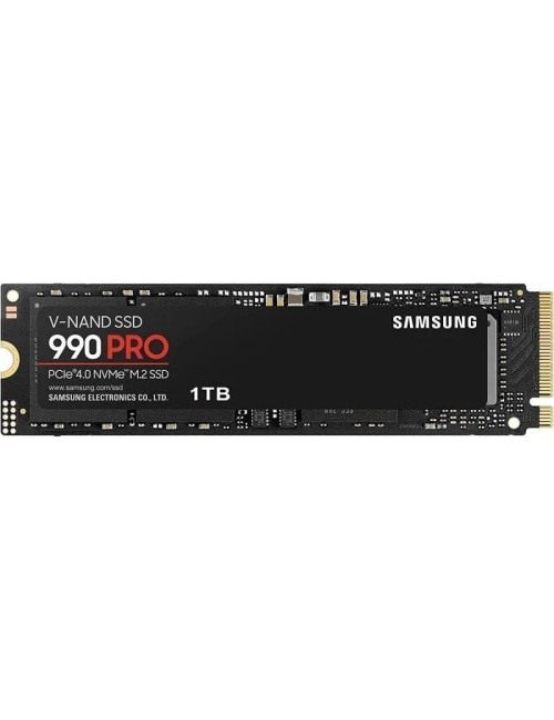 Disco SSD Samsung 990 PRO 1TB/ M.2 2280 PCIe Gen4/ Compatible con PS5 y PC/ Full Capacity