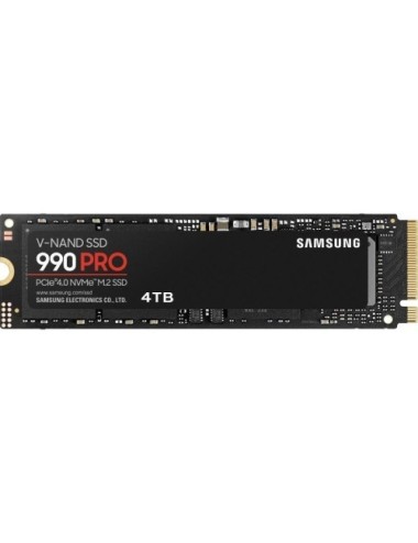Disco SSD Samsung 990 PRO 4TB/ M.2 2280 PCIe Gen4/ Compatible con PS5 y PC/ Full Capacity