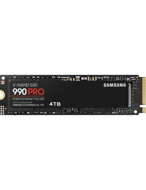 Disco SSD Samsung 990 PRO 4TB/ M.2 2280 PCIe Gen4/ Compatible con PS5 y PC/ Full Capacity