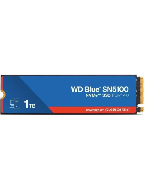 Disco SSD SanDisk WD Blue SN5100 1TB/ M.2 2280 PCIe Gen4/ Full Capacity