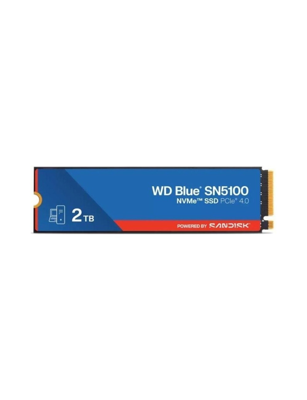 Disco SSD SanDisk WD Blue SN5100 2TB/ M.2 2280 PCIe Gen4/ Full Capacity