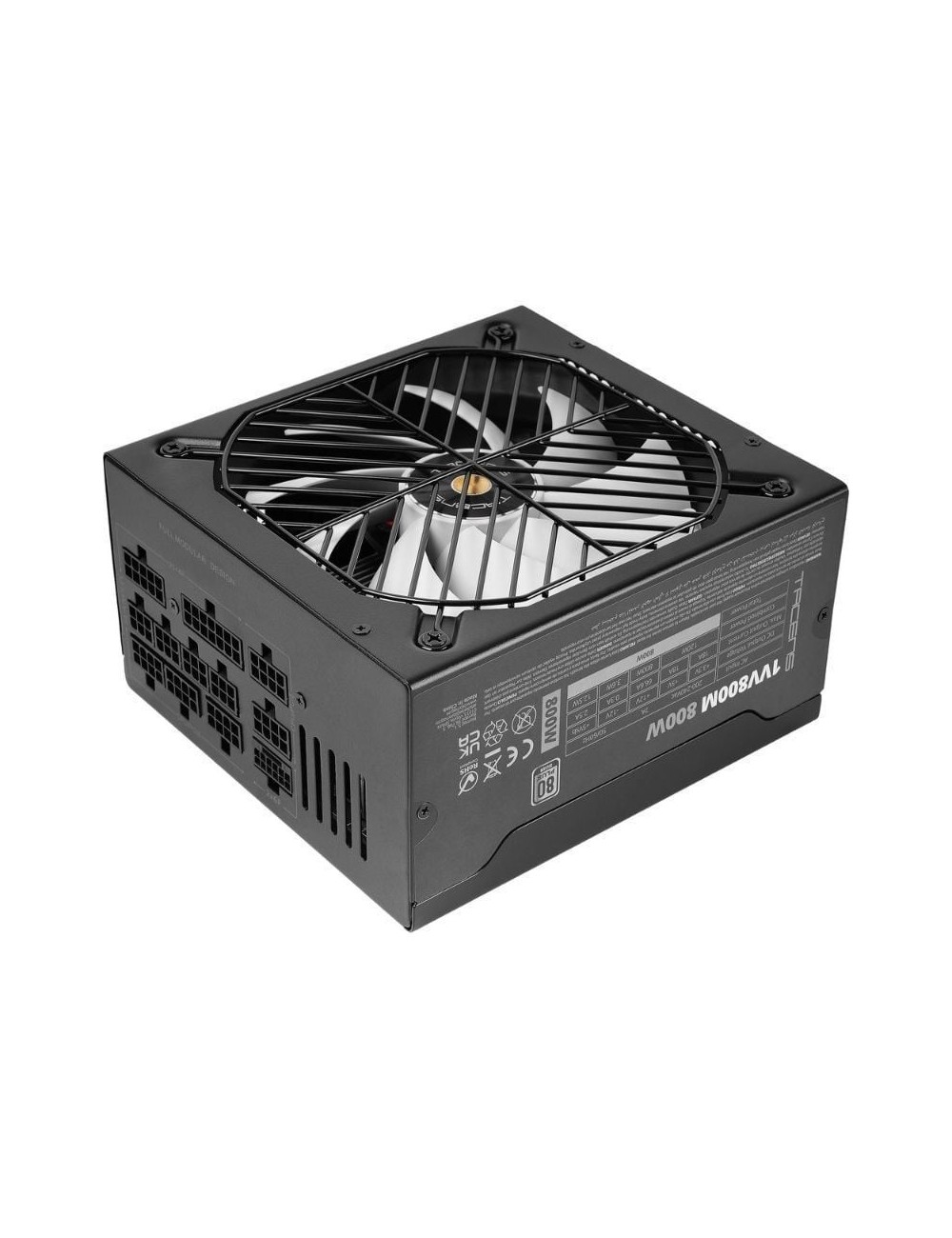 Fuente de Alimentación Tacens 1VV800M/ 800W/ Ventilador 14cm/ ATX 3.1/ PCIe 5.1/ 80 Plus Silver
