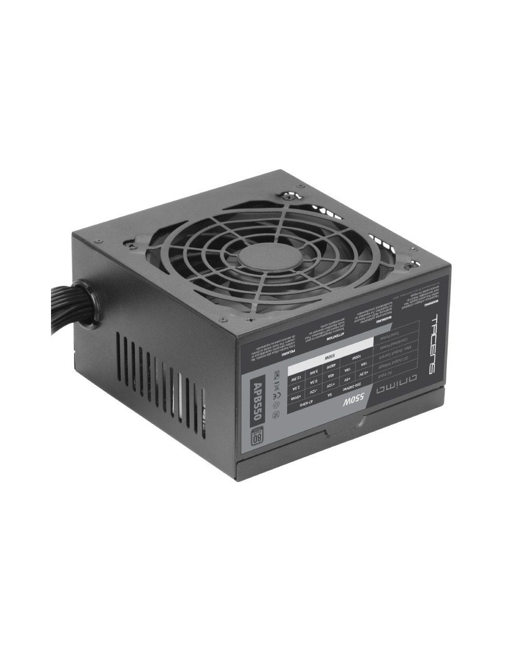 Fuente de Alimentación Anima APB550/ 550W/ Ventilador 12cm/ 80 Plus Bronze