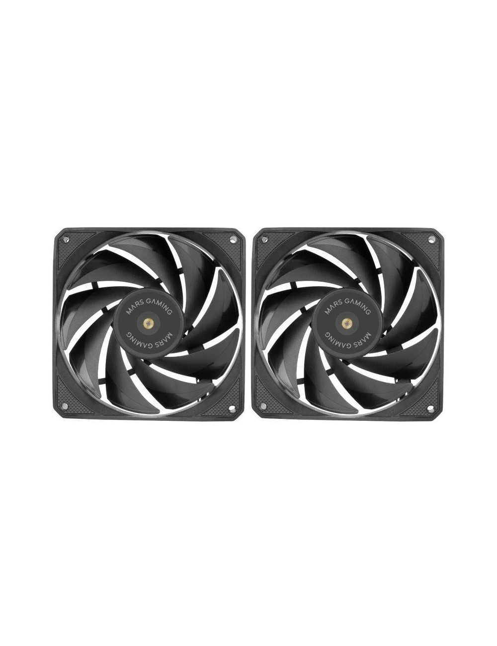 Pack 2 Ventiladores Mars Gaming MF-NCLX2/ 12cm