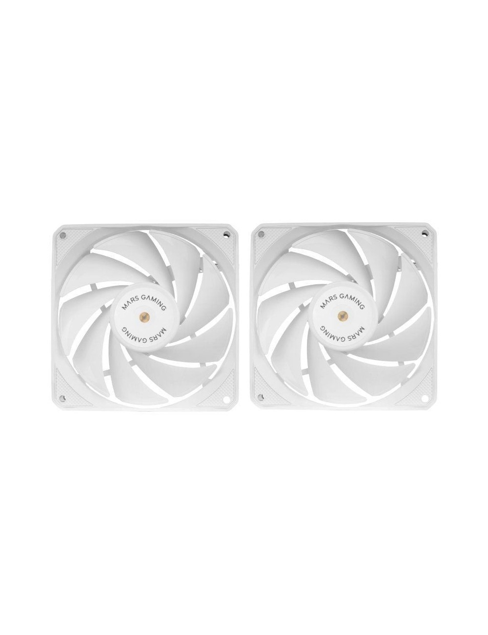 Pack 2 Ventiladores Mars Gaming MF-NCLX2/ 12cm