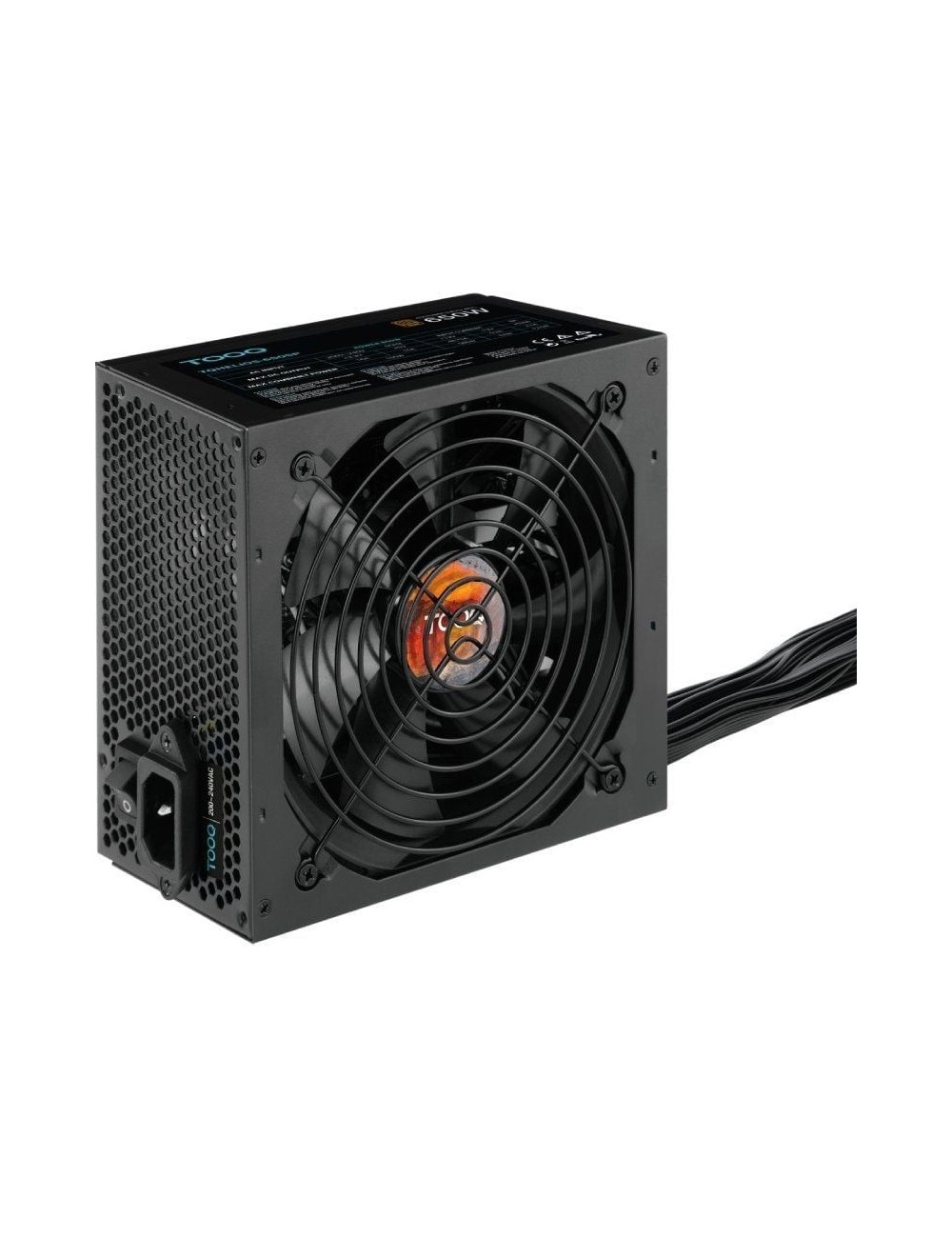 Fuente de Alimentación TooQ TQHELIOS-650SP/ 650W/ Ventilador 12cm/ 80 Plus Bronze