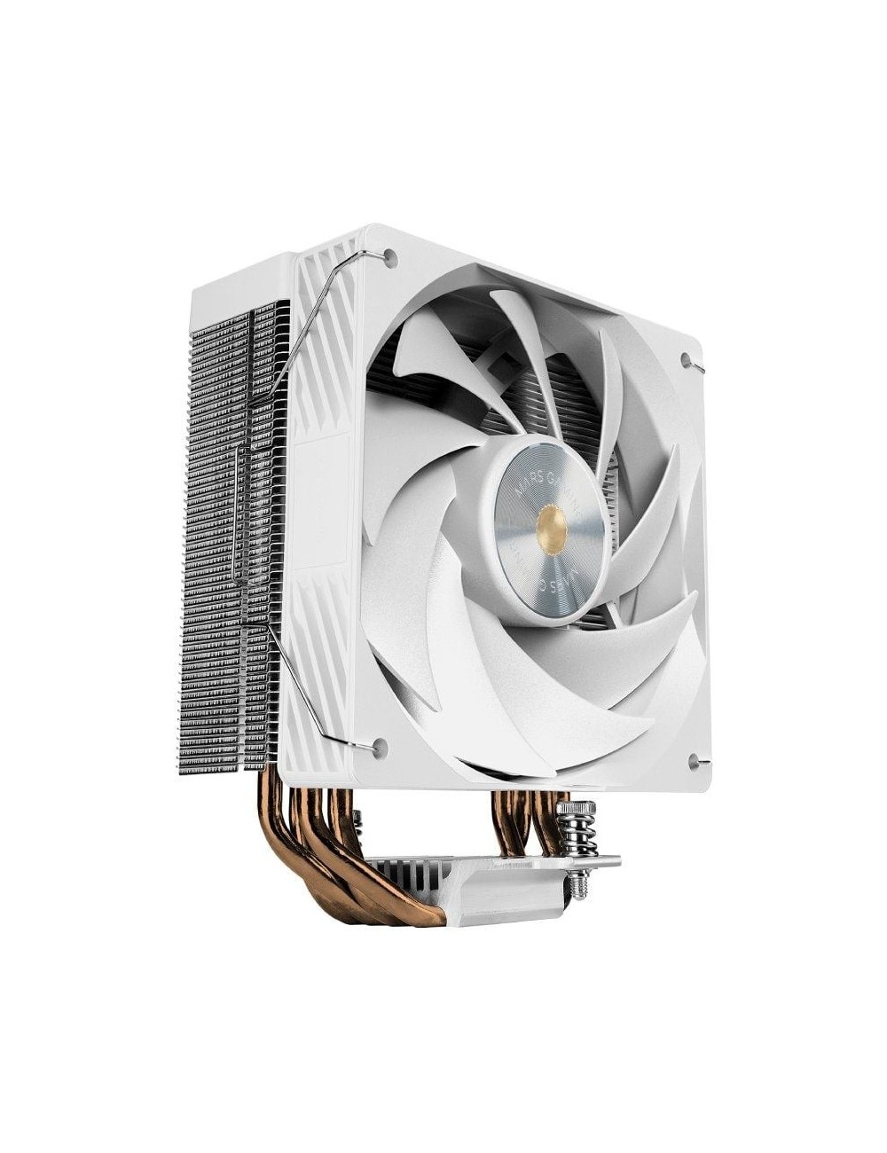 Ventilador con Disipador Mars Gaming MCPU-X4/ 12cm/ Blanco