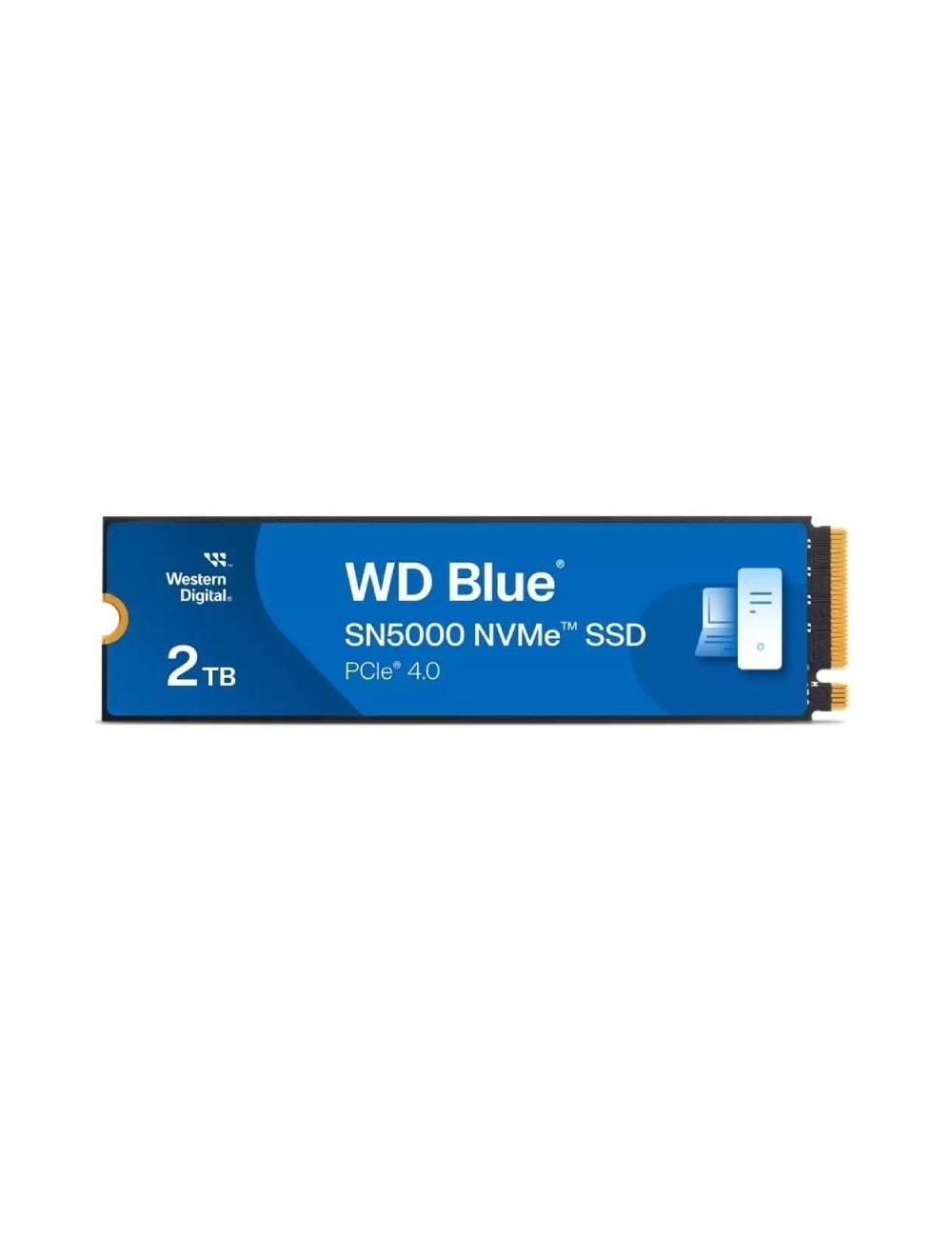 Disco SSD Western Digital WD Blue SN5000 2TB/ M.2 2280 PCIe Gen4/ Full Capacity