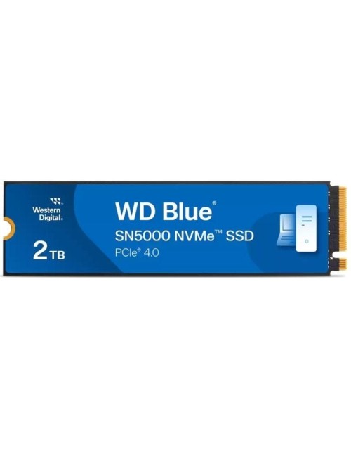 Disco SSD Western Digital WD Blue SN5000 2TB/ M.2 2280 PCIe Gen4/ Full Capacity