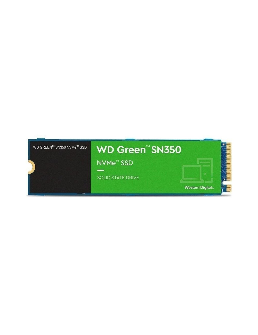 Disco SSD Western Digital WD Green SN350 2TB/ M.2 2280 PCIe Gen3/ Full Capacity