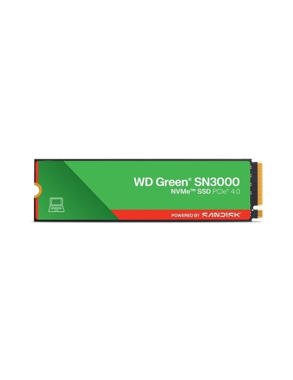 Disco SSD SanDisk WD Green SN3000 2TB/ M.2 2280 PCIe Gen4/ Full Capacity