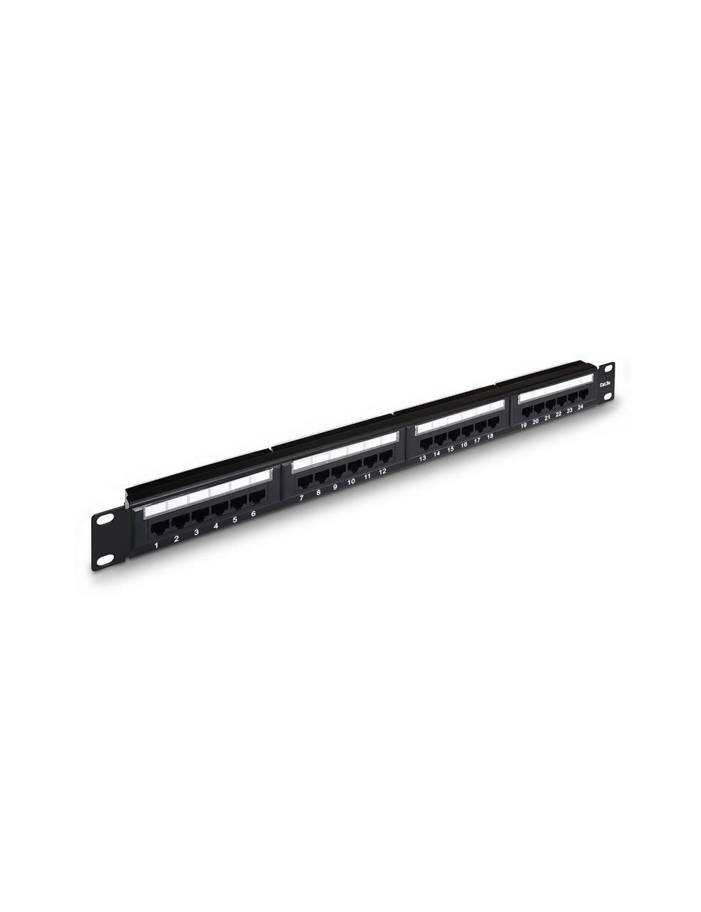 Patch Panel Aisens A141-0307/ 24 Puertos/ Cat.5e/ Altura 1U