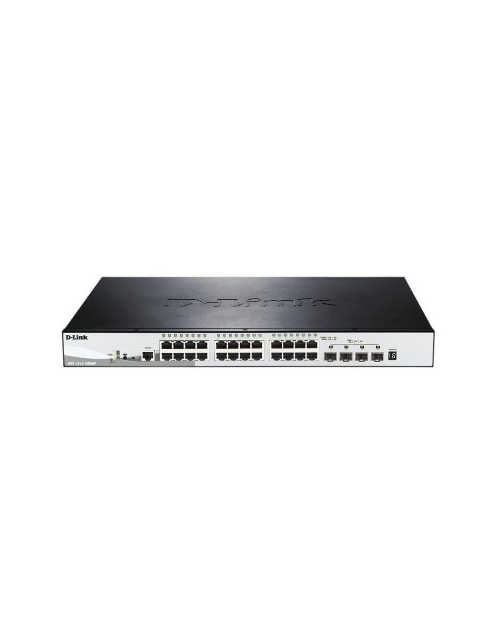 Switch D-Link DGS-1510-28XMP 28 Puertos/ Gigabit 10/100/1000 PoE/ SFP