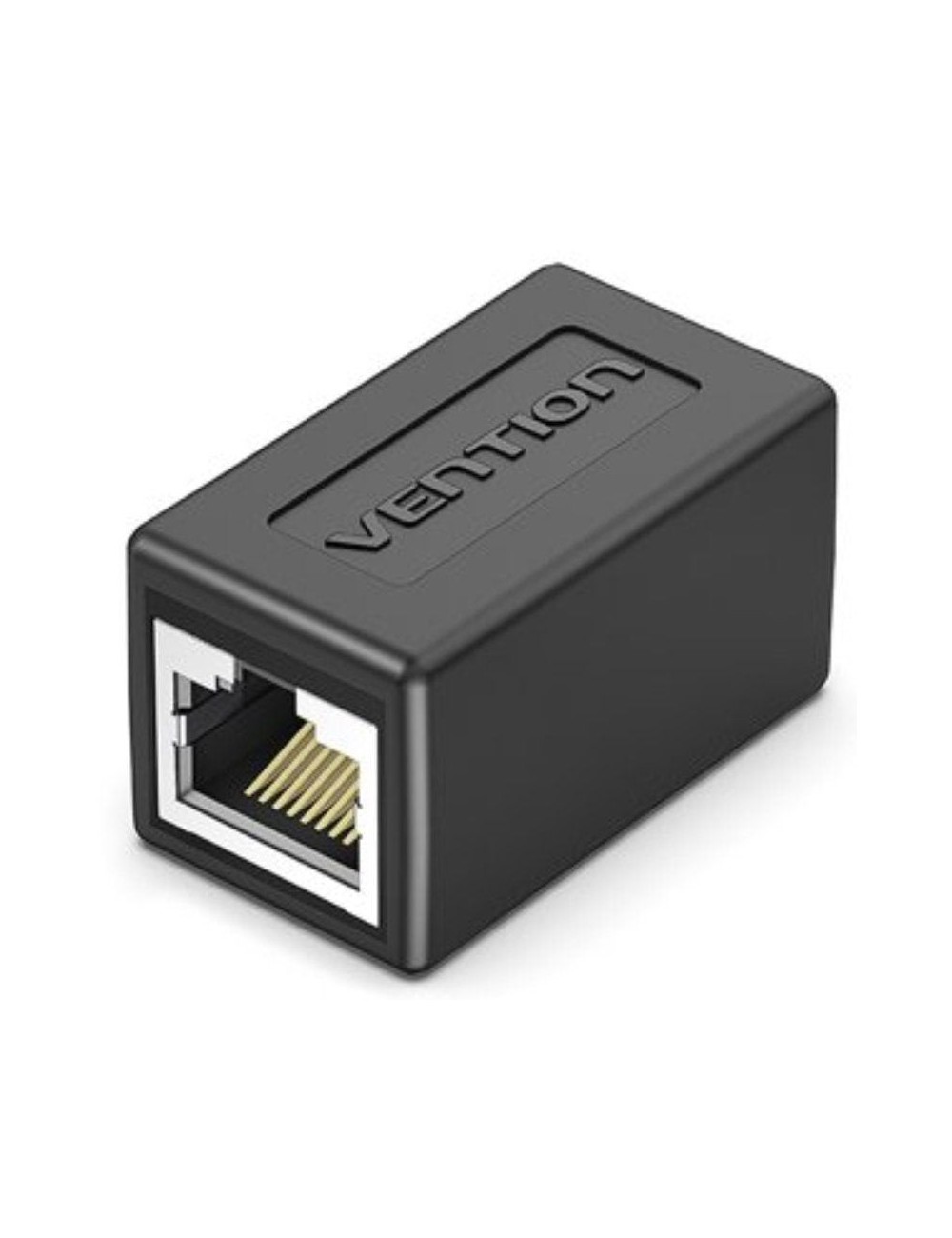 Adaptador Conector RJ45 Vention IPVB0/ Cat.6 FTP/ RJ45 Hembra - RJ45 Hembra/ Negro