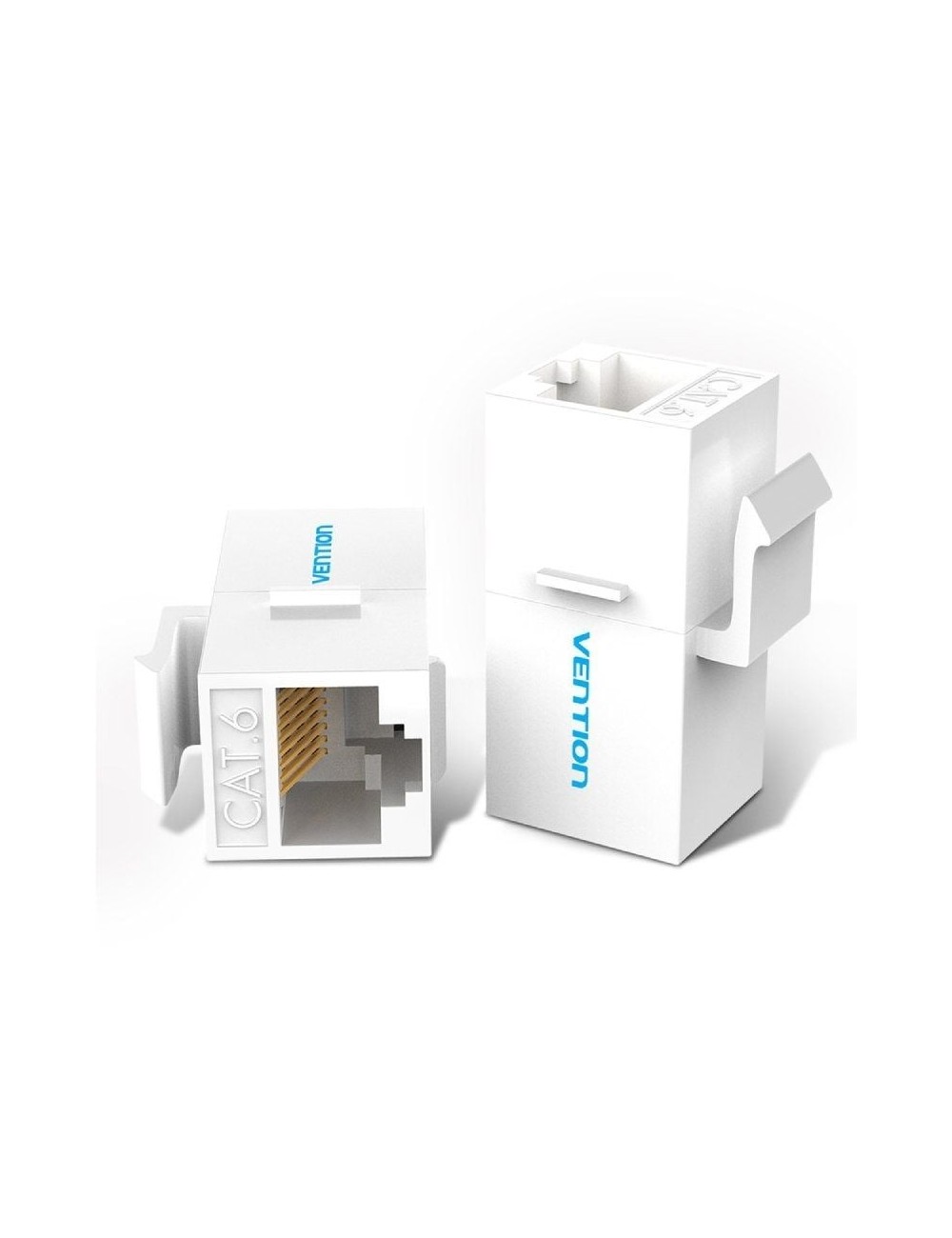 Conector RJ45 Vention IPGW0-5 Cat6 UTP/ 5 uds/ Blanco