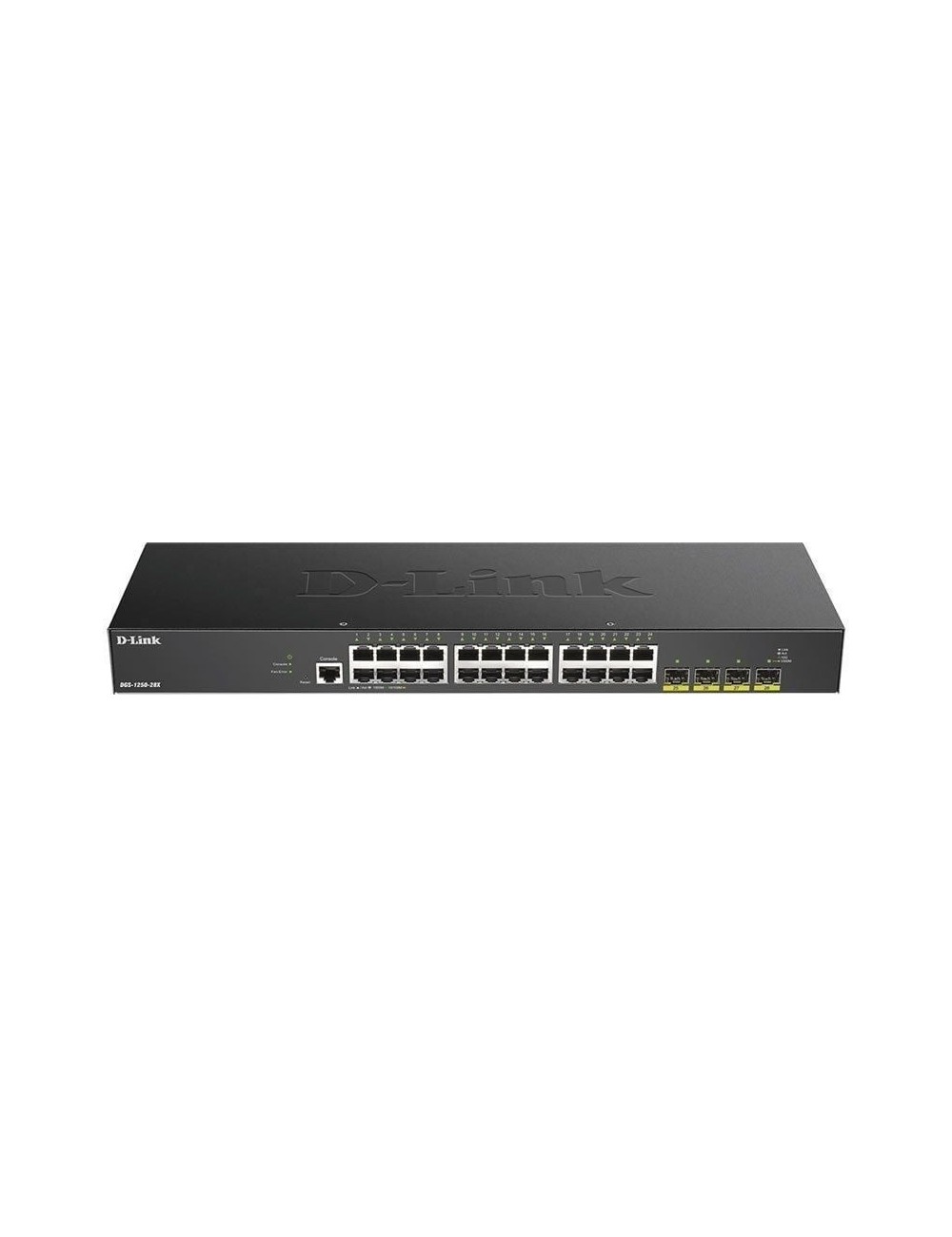 Switch Gestionado D-Link DGS-1250-28X 28 Puertos/ RJ-45 Gigabit 10/100/1000/ SFP