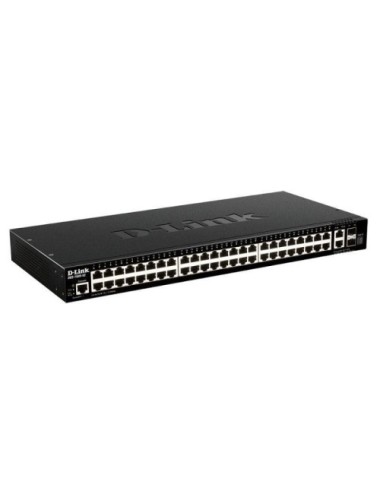 Switch Gestionable D-Link DGS-1520-52 52 Puertos/ RJ-45 10/100/1000/ SFP+