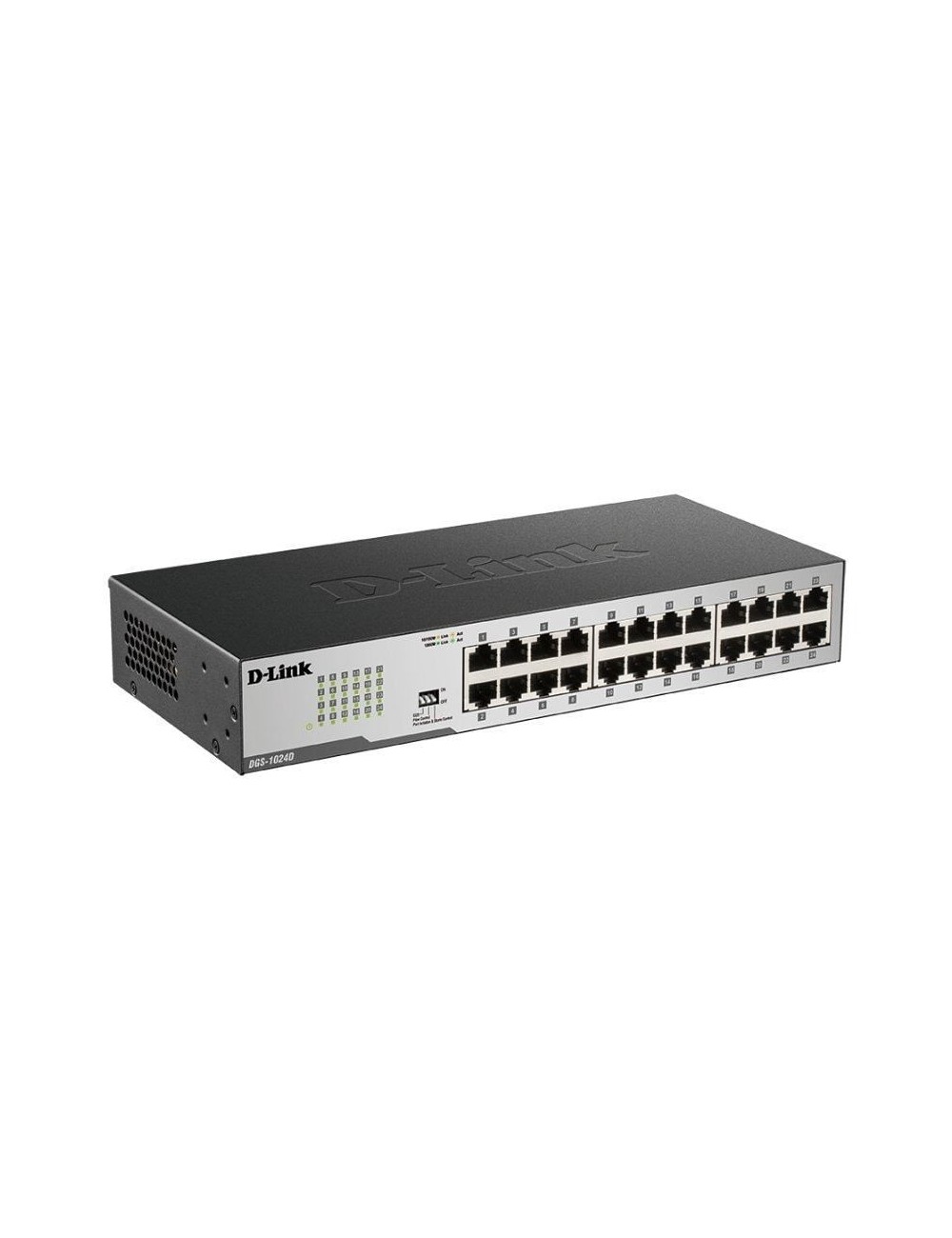 Switch D-Link DGS-1024D 24 Puertos/ RJ-45 Gigabit 10/100/1000