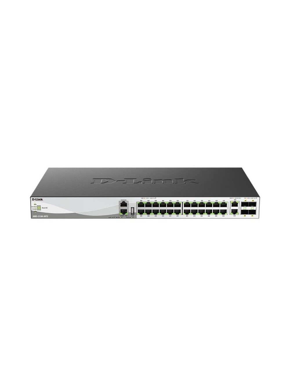Switch D-Link DMS-3130-30TS 26 Puertos/ RJ-45 Gigabit 10Gbps/ PoE/ SFP
