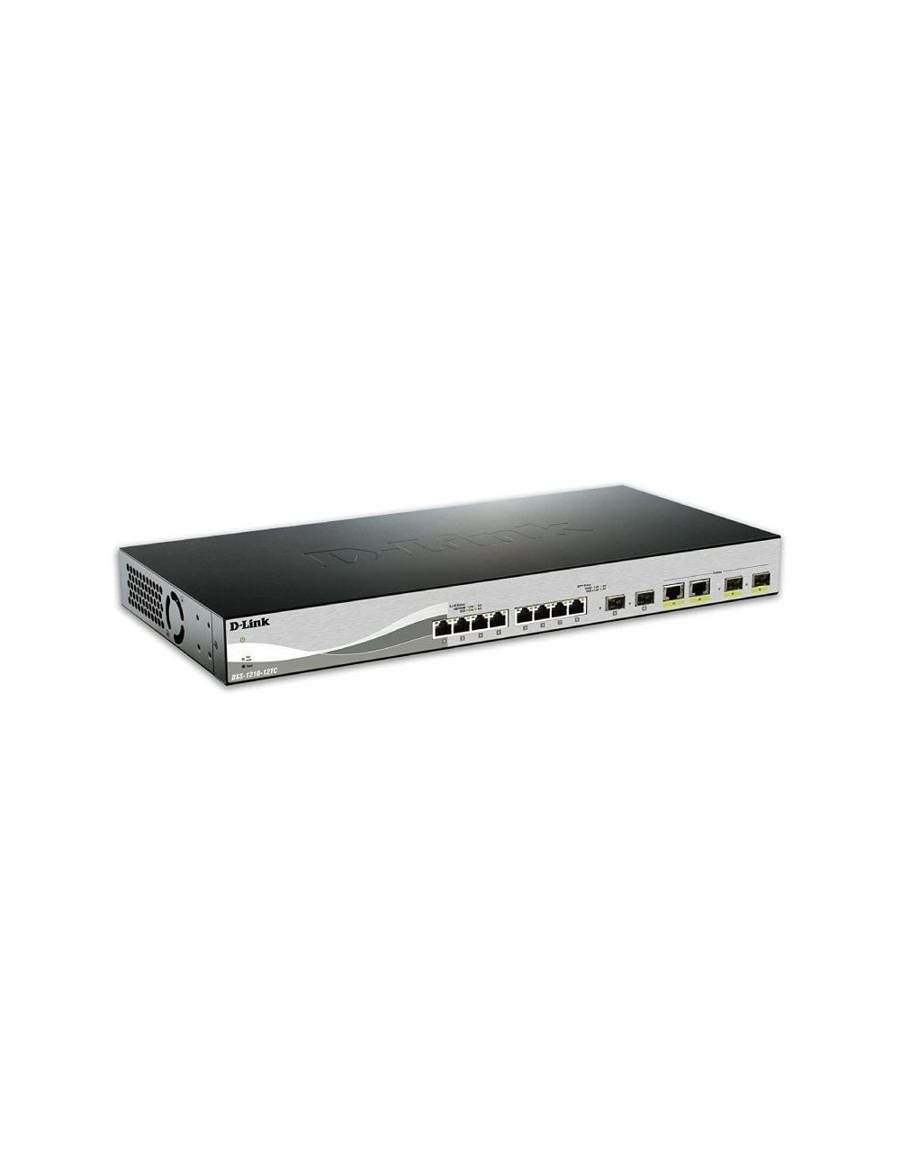 Switch Gestionable D-Link DXS-1210-12TC 12 Puertos/ 10G Ethernet 10/100/1000/ SFP