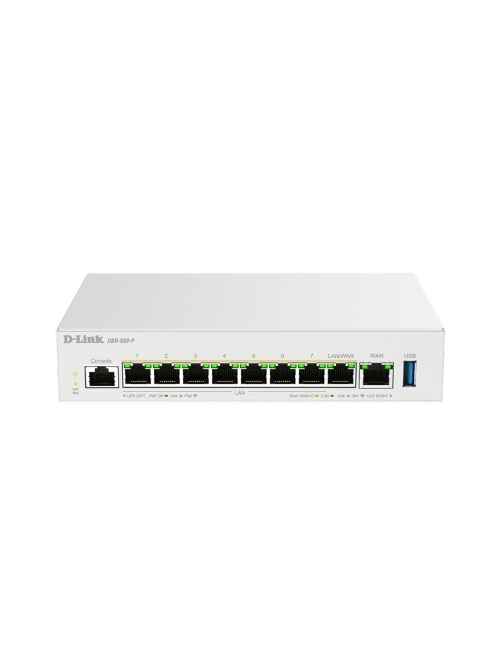 Router VPN/Firewall/Switch D-Link DBR-600-P/E/ 9 Puertos