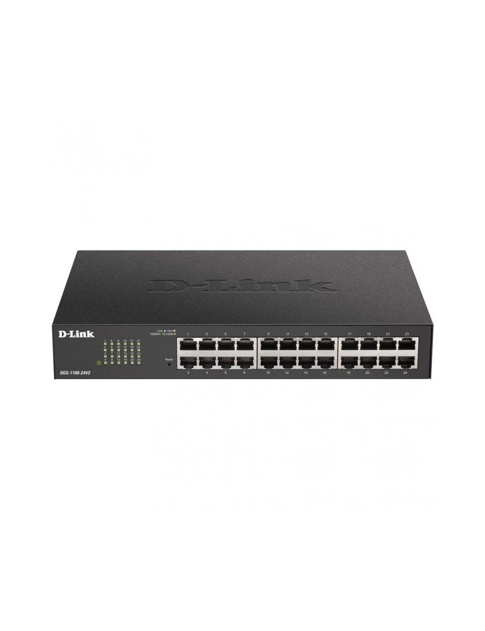 Switch Gestionable D-Link DGS-1100-24V2 24 Puertos/ RJ-45 Gigabit 10/100/1000