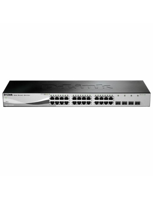 Switch Gestionable D-Link DGS-1210-28 28 Puertos/ RJ-45 Gigabit 10/100/1000/ SFP