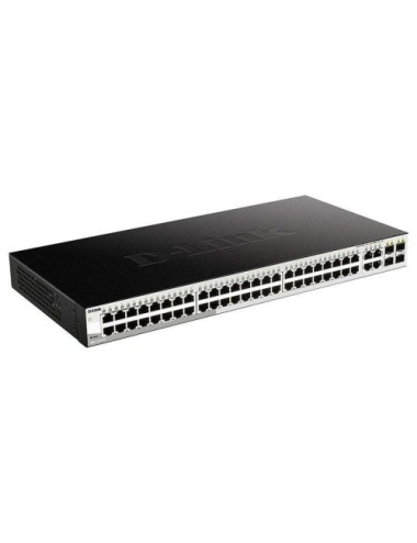 Switch D-Link DGS-1210-52 Smart+ 52 Puertos/ RJ-45 10/100/1000/ SFP
