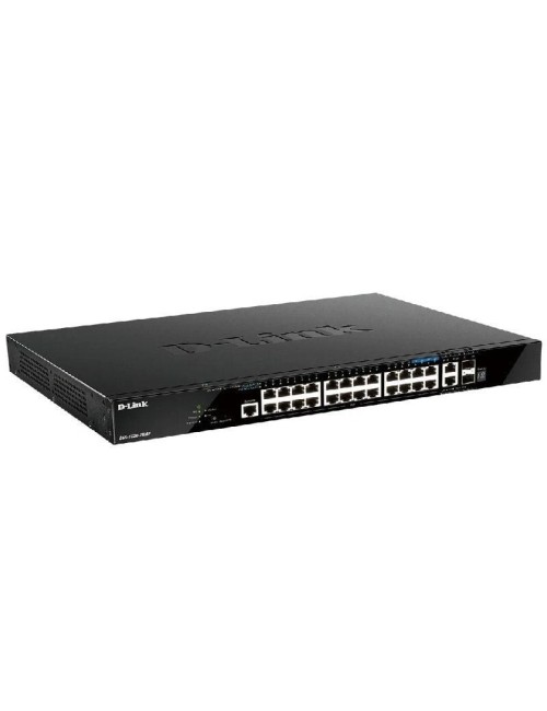 Switch Gestionable D-Link DGS-1520-28MP 28 Puertos/ RJ-45 10/100/1000/ SFP/ PoE